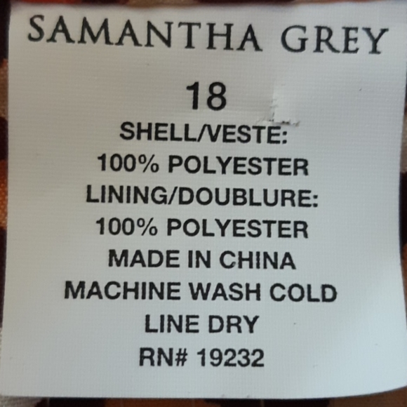 Quilt Open front Jacket Samantha Gray Plus size - Picture 3 of 4